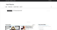 Desktop Screenshot of hackreports.com
